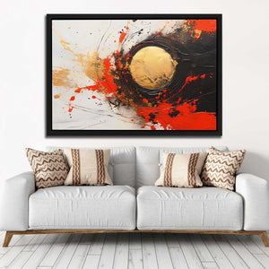 Golden Blaze - Luxury Wall Art