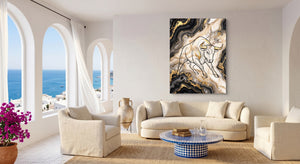 Golden Bull Marbled — golden bull marbled beachside couch livingroom 1port flush print