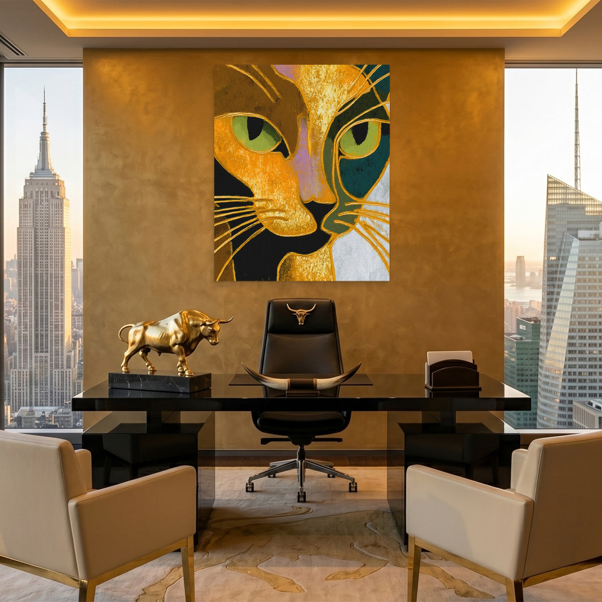 Golden Cat Profile — Golden Cat Profile Pent Bull Port 130