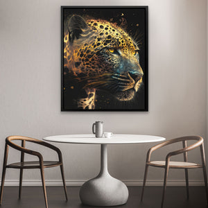 Golden Cheetah - Luxury Wall Art