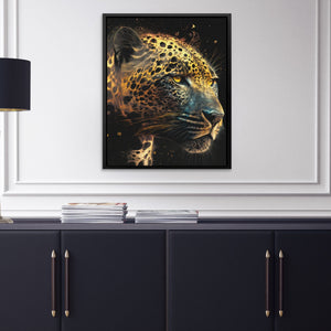 Golden Cheetah - Luxury Wall Art