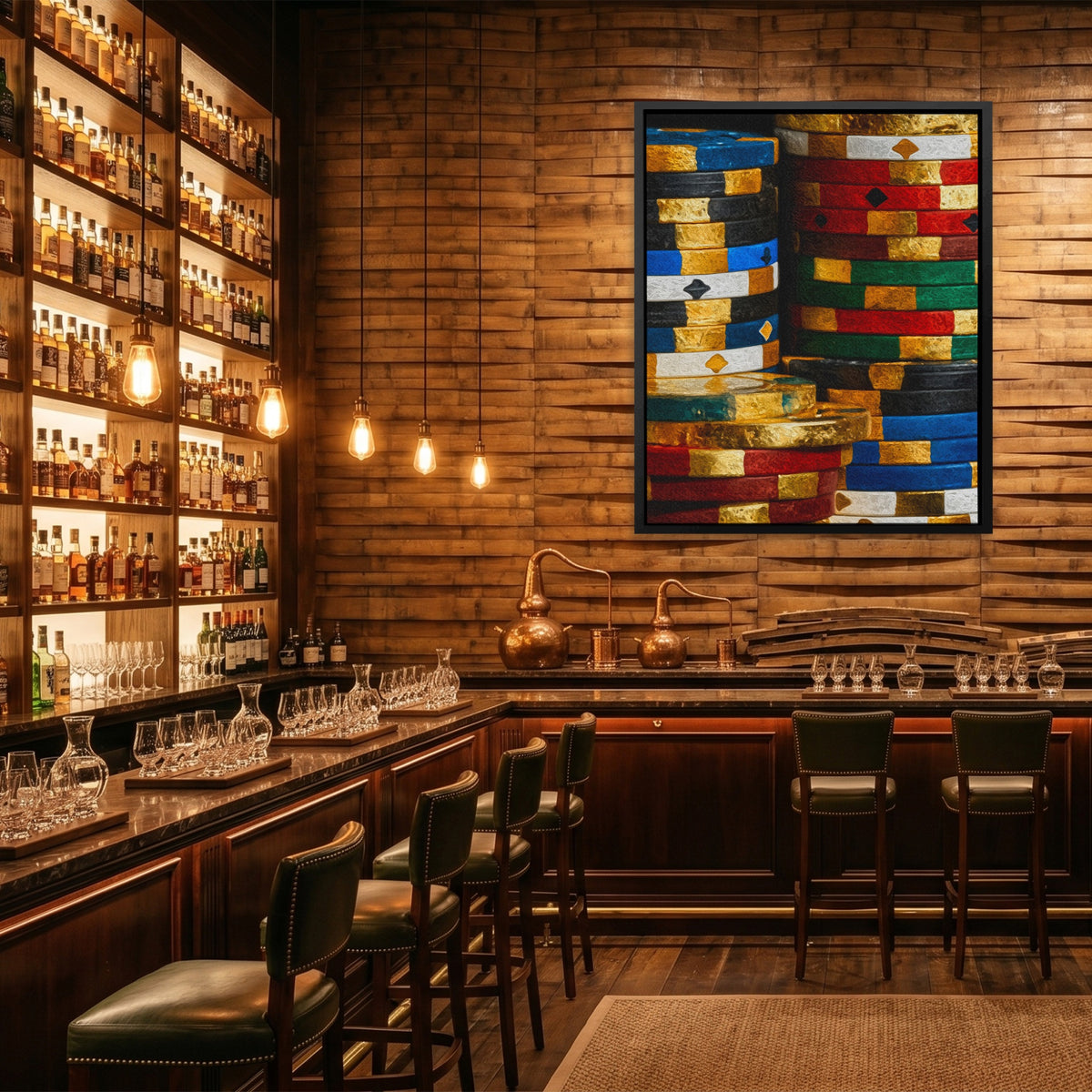 Golden Chip Fortune — Golden Chip Fortune Whiskey Bar Port 165