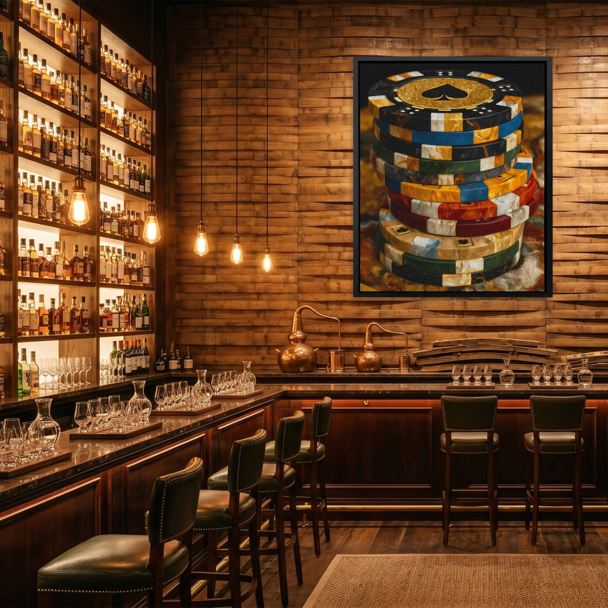 Golden Chips Fortune — Golden Chips Fortune Whiskey Bar Port 166