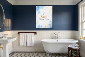 Golden Dove Faith — golden dove faith small bathroom interior 2 1port flush print