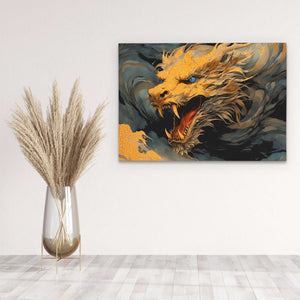 Golden Dragon - Luxury Wall Art