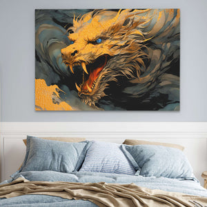 Golden Dragon - Luxury Wall Art