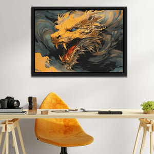 Golden Dragon - Luxury Wall Art