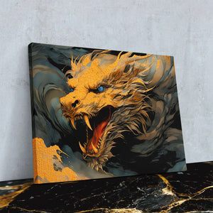 Golden Dragon - Luxury Wall Art