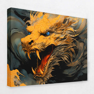 Golden Dragon - Luxury Wall Art