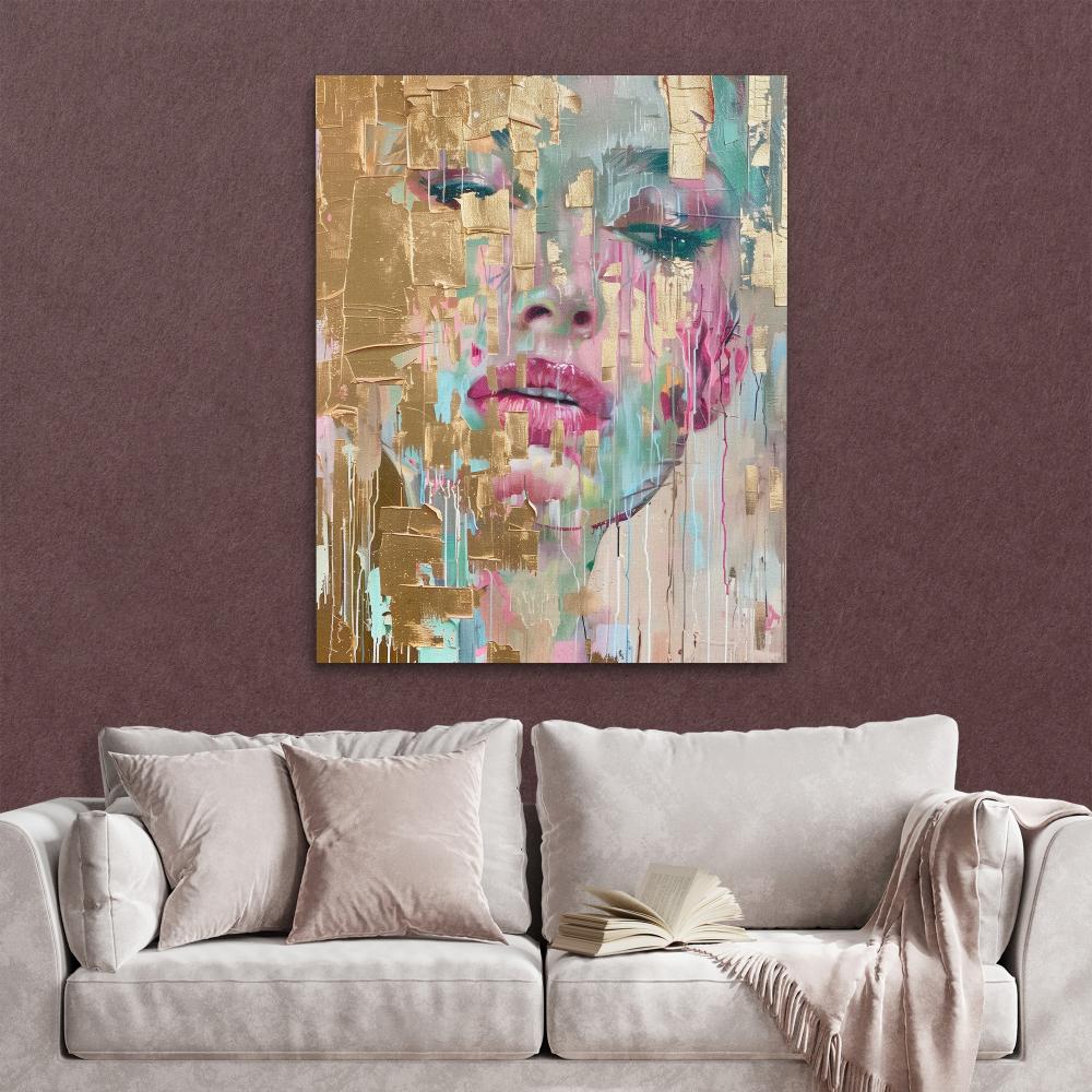 Golden Dreamscape - Luxury Wall Art