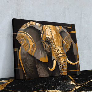 Golden Elephant - Luxury Wall Art