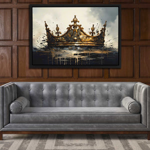 Golden Enigma - Luxury Wall Art