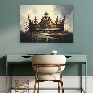 Golden Enigma - Luxury Wall Art