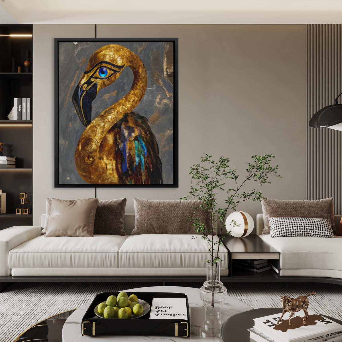 Golden Flamingo Ascendant — Golden Flamingo Ascendant Luxury Room Couch 54