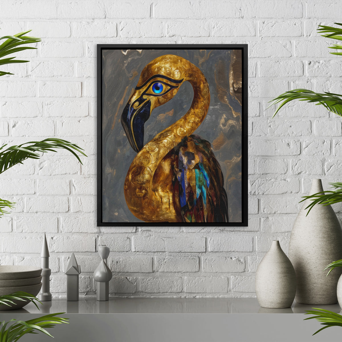 Golden Flamingo Ascendant — Golden Flamingo Ascendant New   White Brick Port 86