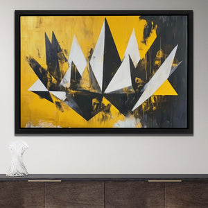 Golden Fracture - Luxury Wall Art