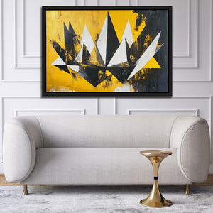 Golden Fracture - Luxury Wall Art