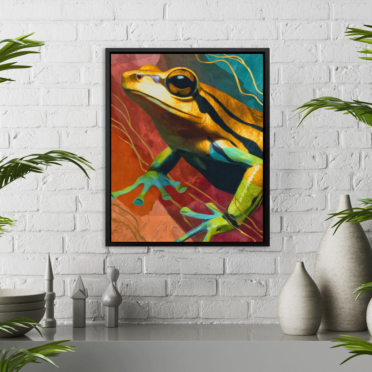 Golden Frog Doodle — Golden Frog Doodle New   White Brick Port 87