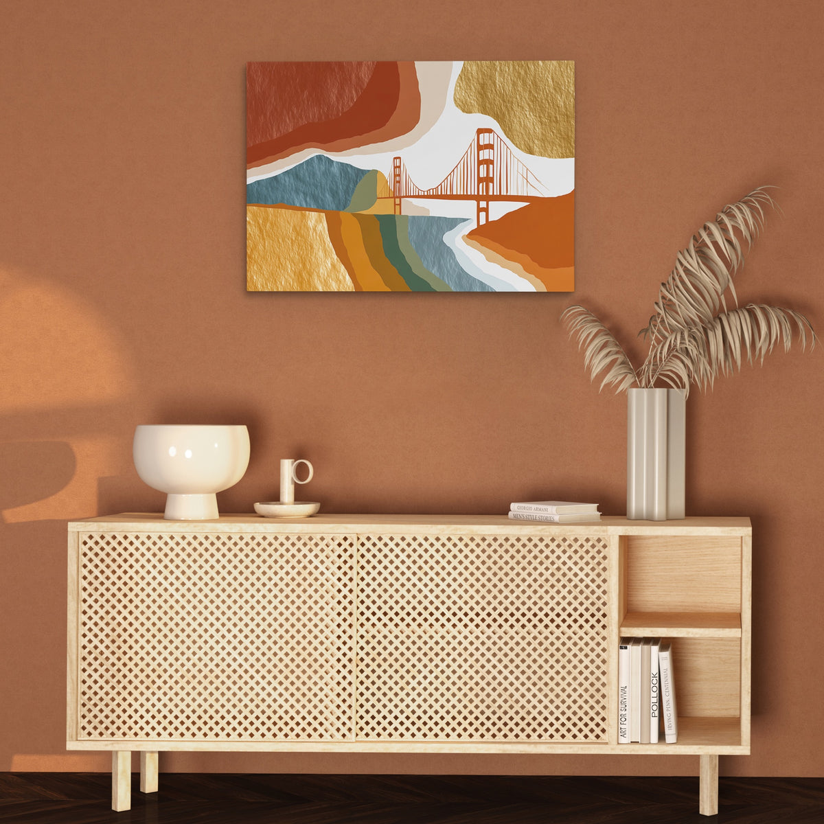 Golden Gate Layers — Golden Gate Layers Brown Wall 106