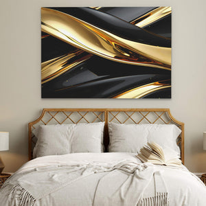 Golden Glimmer - Luxury Wall Art