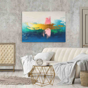 Golden Glow - Luxury Wall Art