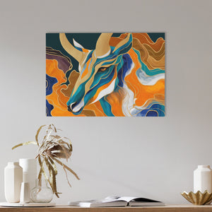 Golden Goat - Luxury Wall Art
