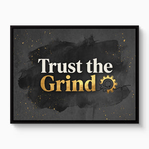 Golden Grind Gear — golden grind gear white studio framed black