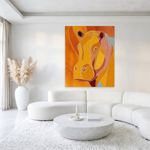 Golden Hippo Doodle — Golden Hippo Doodle White Luxury Port 216
