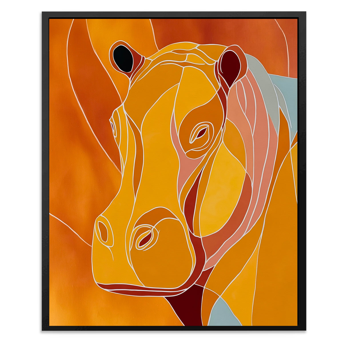 Golden Hippo Doodle — Golden Hippo Doodle Front Facing Portrait2 8
