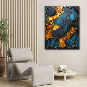 Golden Honey - Luxury Wall Art