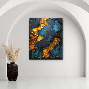 Golden Honey - Luxury Wall Art