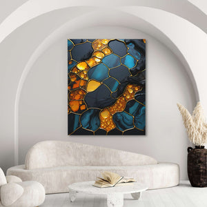 Golden Honey - Luxury Wall Art