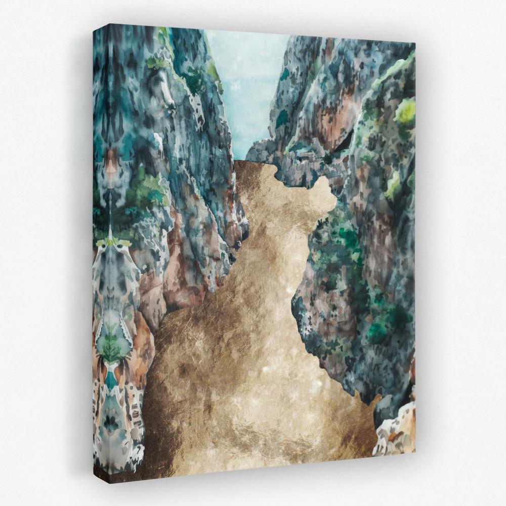 Golden Horizon - Luxury Wall Art