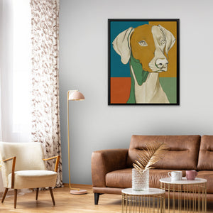 Golden Hour Companion - Luxury Wall Art