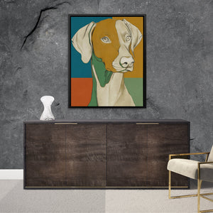 Golden Hour Companion - Luxury Wall Art