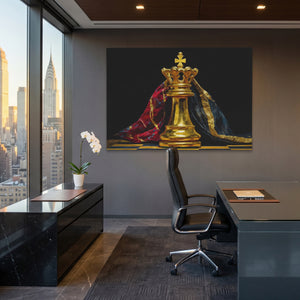 Golden King Enthroned — Golden King Enthroned Office View Land 219