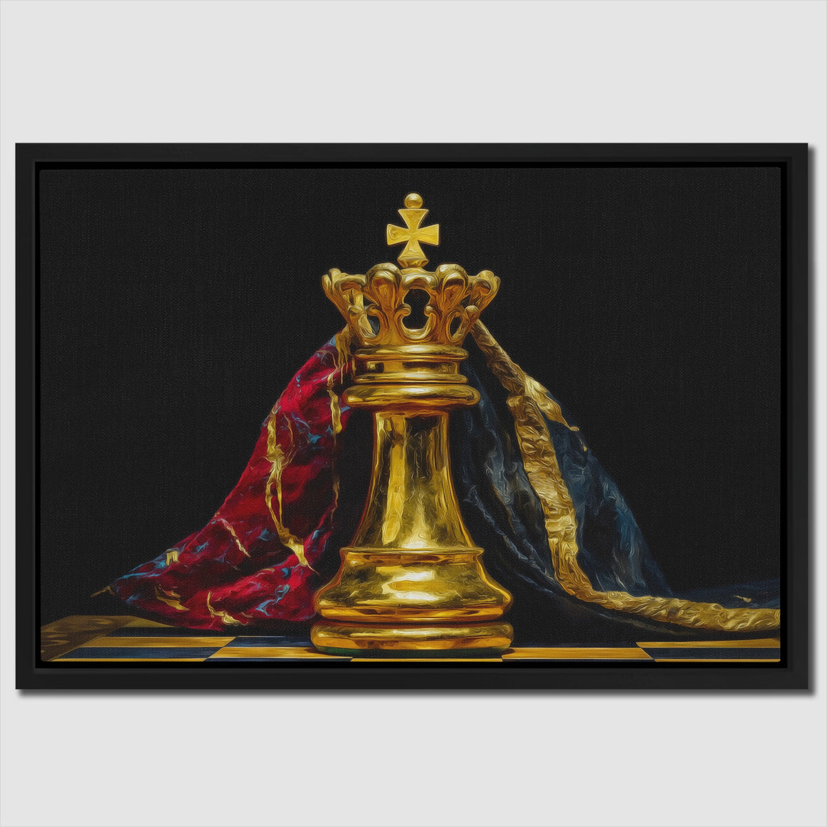 Golden King Enthroned — Golden King Enthroned Close Up Landscape 139