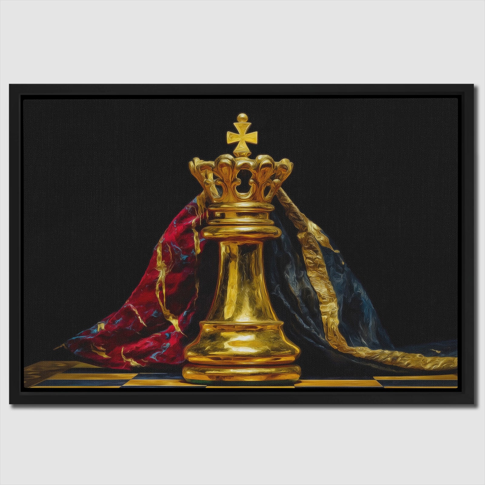 Golden King Enthroned — Golden King Enthroned Close Up Landscape 139
