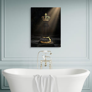 Golden King Regal — golden king regal sq luxury bathroom wall 1port flush print