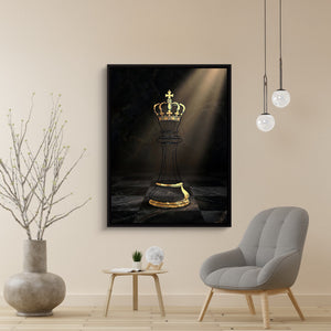 Golden King Regal — golden king regal sq beige wall 1port framed black