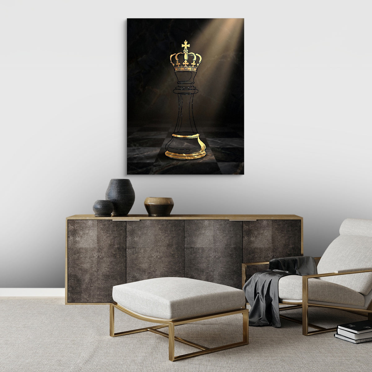 Golden King Regal — golden king regal sq best living room land close 1port flush print