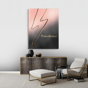 Golden Lightning Powerhouse — golden lightning powerhouse sq best living room 1port flush print