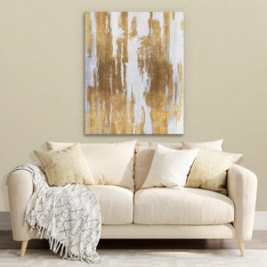 Golden Lines - Luxury Wall Art