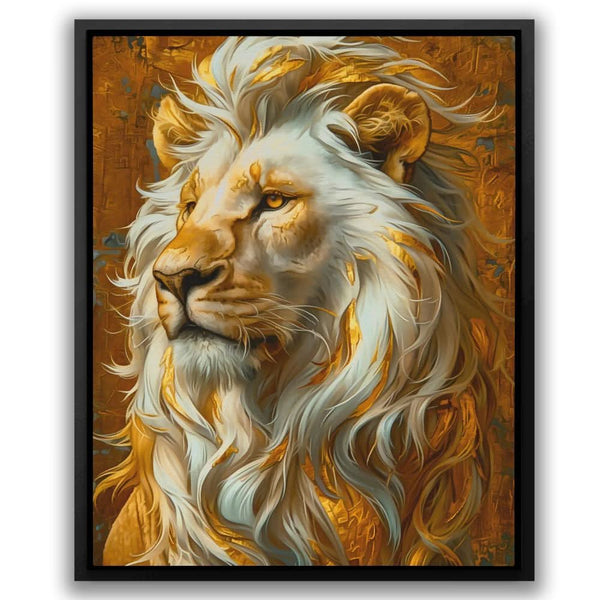 Golden Mane in a room