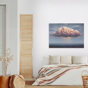 Golden Mind Rain - Luxury Wall Art