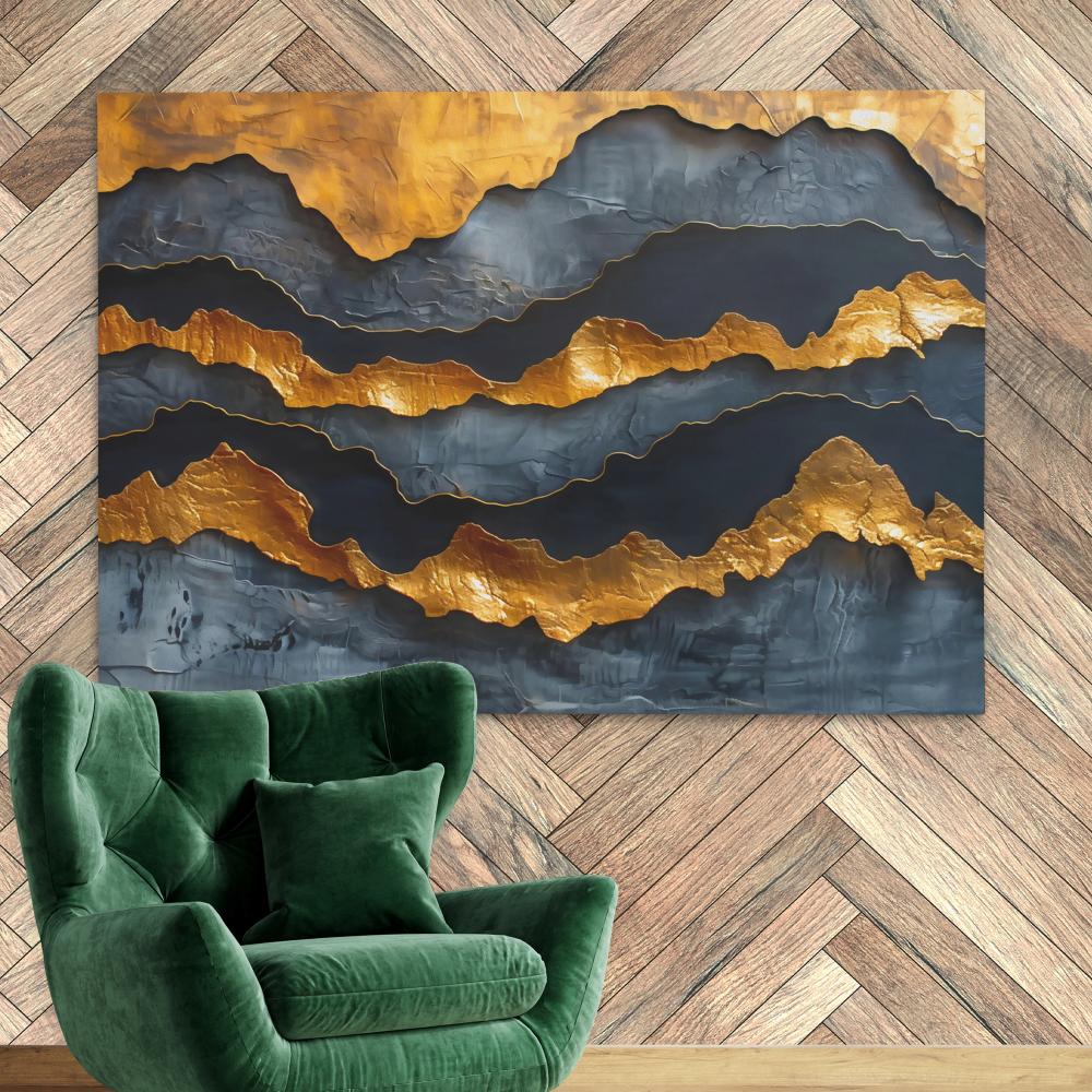 Golden Moments - Luxury Wall Art