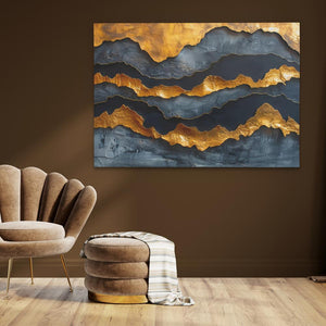 Golden Moments - Luxury Wall Art