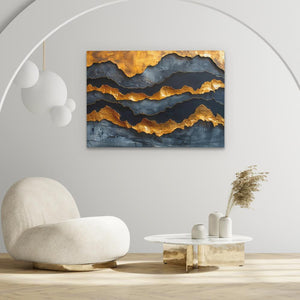 Golden Moments - Luxury Wall Art