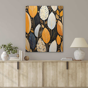 Golden Plumage - Luxury Wall Art