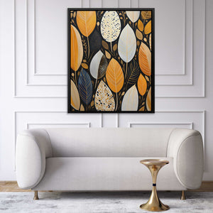 Golden Plumage - Luxury Wall Art